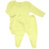 Body e Calça Prematuro Suedine Pé Fechado - Image 3