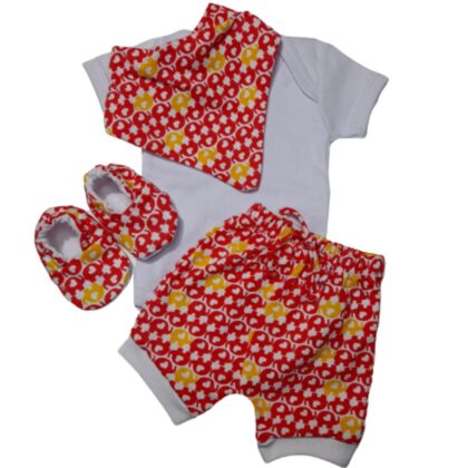Conjunto Shorts Prematuro Elefantes