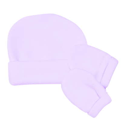 Kit Gorro e Luva Prematuro Microsoft Branco PR2