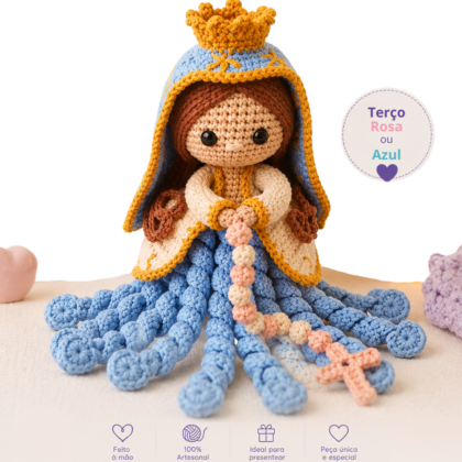 Nossa Senhora Terapêutica 🙏🏼 Amigurumi