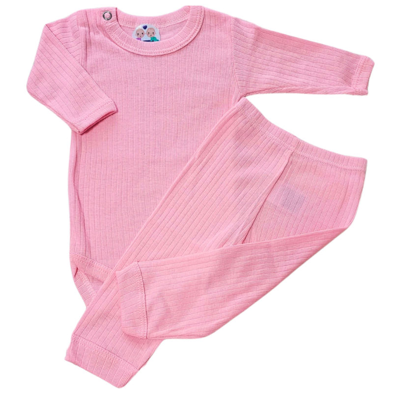 Body e Calça Prematuro Canelado Premium - Image 3