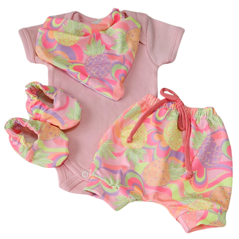 Conjunto Shorts Prematuro Salada de Fruta