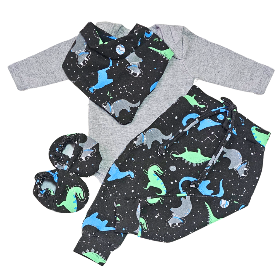 Conjunto Saruel Prematuro Dino Espacial