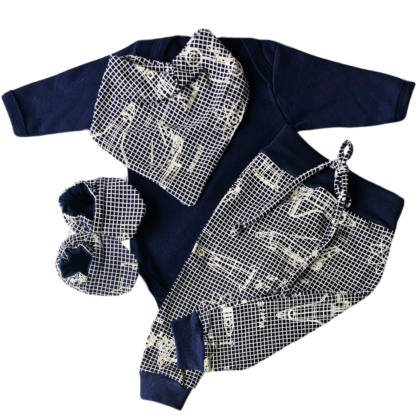 Conjunto Saruel Prematuro Mini Engenheiro