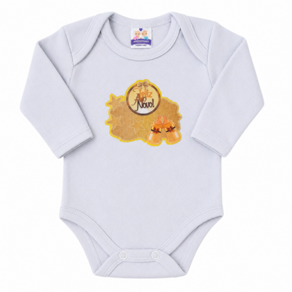 Body Prematuro Suedine Especial Ano Novo