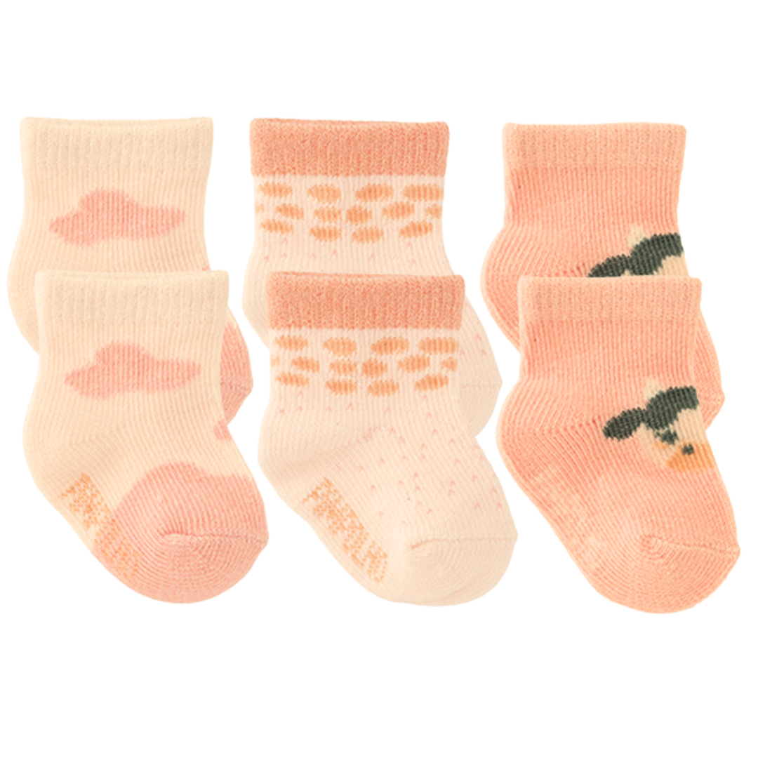 Kit Meias Prematuro Rosa