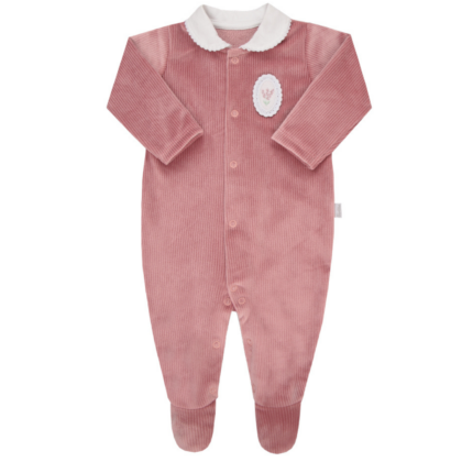 Macacão Prematuro Plush Quadriculado Paraíso Luxo