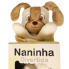 Naninha Divertida Para Bebê Cachorrinho Off