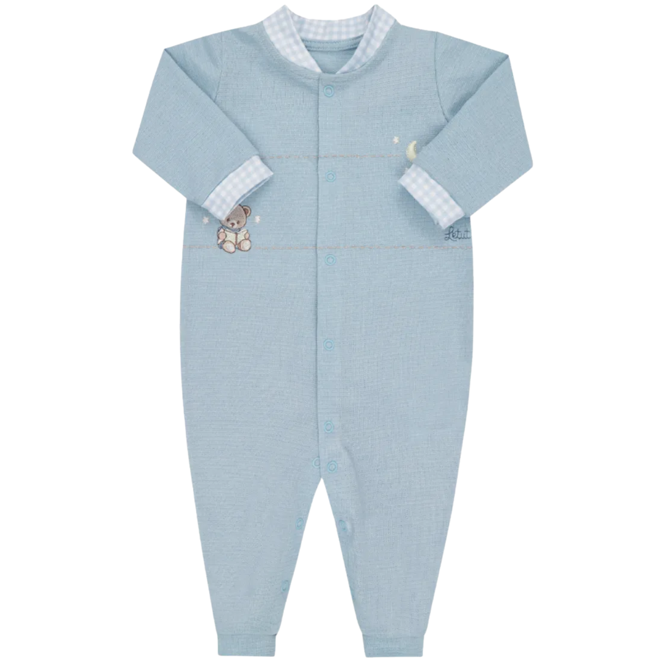 Macacão Prematuro Suedine Trabalhado Premium