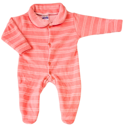 Macacão Prematuro Plush Coral