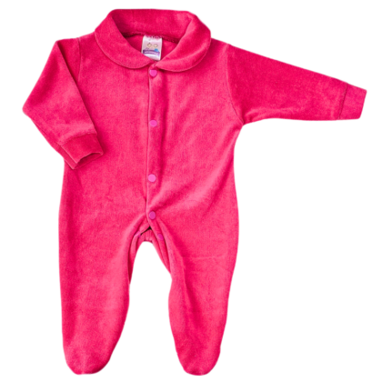 Macacão Prematuro Plush Pink