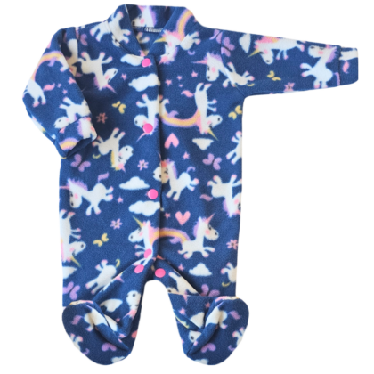 Macacão Prematuro Microsoft Unicórnio Marinho