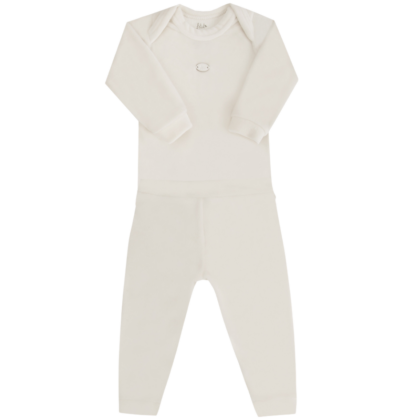 Body e Calça Prematuro Plush Premium Liso