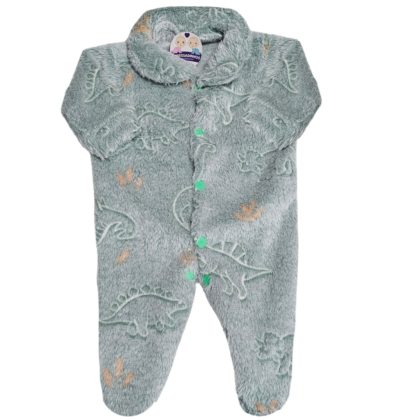 Macacão Prematuro Fleece Meu Dino