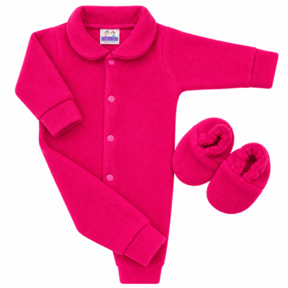 Kit Macacão Prematuro Microsoft Rosa Pink