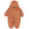 Macacão Prematuro Pelúcia Teddy Caramelo