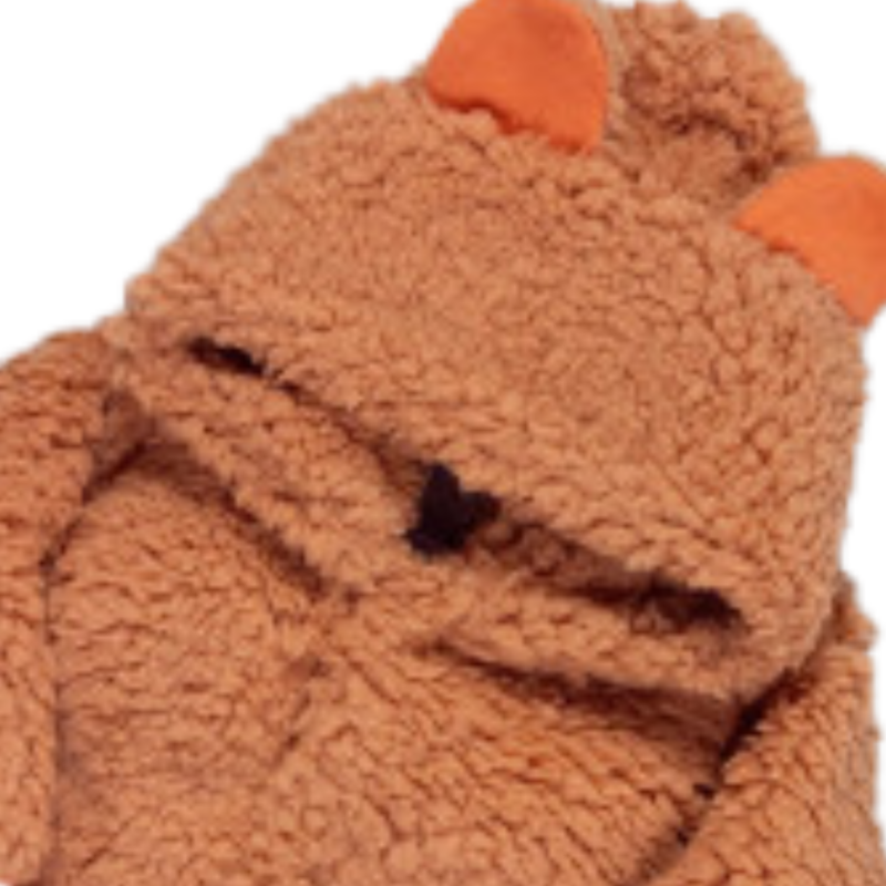 Macacão Prematuro Pelúcia Teddy Caramelo - Image 2