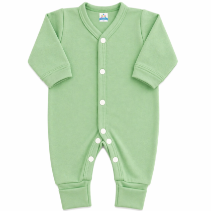 Macacão Prematuro Suedine Verde