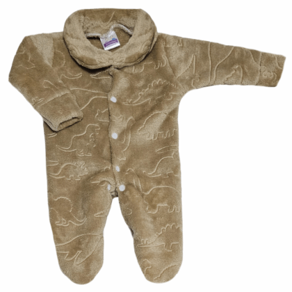 Macacão Prematuro Fleece Dino 3D