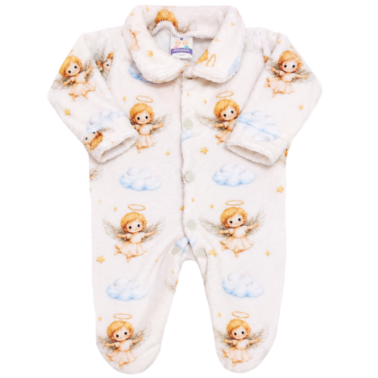 Macacão Prematuro Fleece Querubim