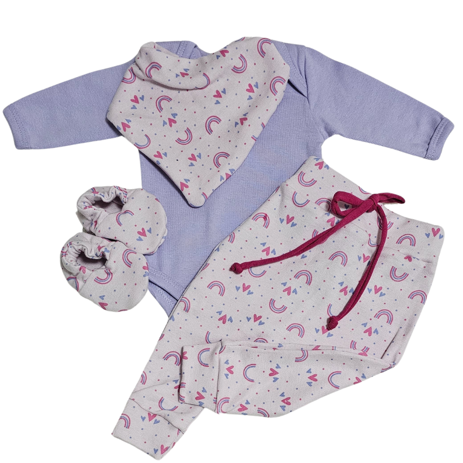 Conjunto Saruel Prematuro Arco-Íris