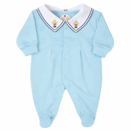 Macacão Prematuro Suedine Especial Azul