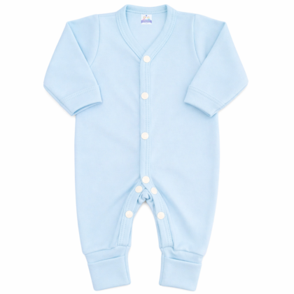 Macacão Prematuro Suedine Azul