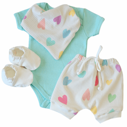 Conjunto Shorts Prematuro Amor da Mamãe