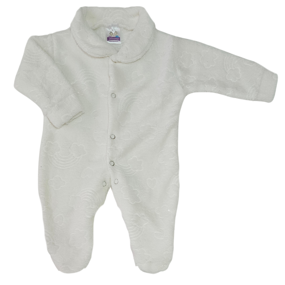 Macacão Prematuro Fleece Off