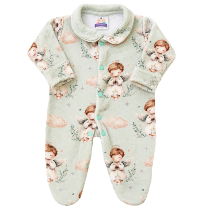 Macacão Prematuro Fleece Anjinho