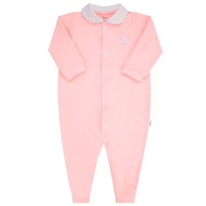 Macacão Prematuro Térmico Sou Quentinho Rosa
