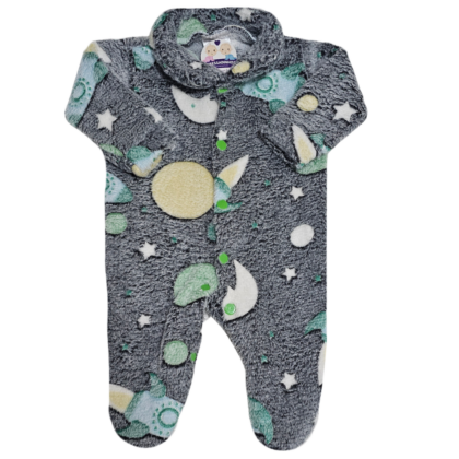 Macacão Prematuro Fleece Meu Universo