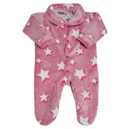 Macacão Prematuro Fleece Estrela Brilha no Escuro