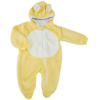 Macacão Prematuro Fleece Zíper Panda Feliz