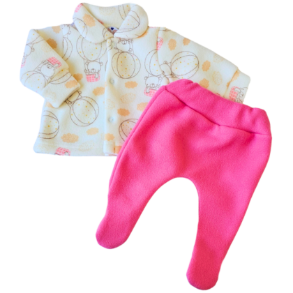 Conjunto Prematuro Soft Balão Ursinha