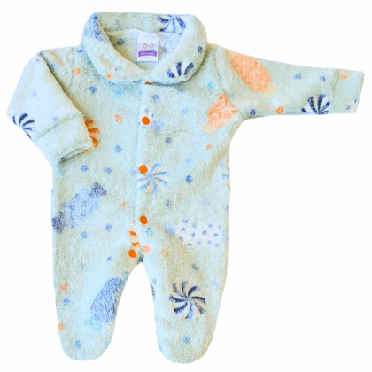 Macacão Prematuro Fleece Doce da Mamãe