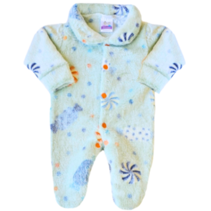 Macacão Prematuro Fleece Doce da Mamãe