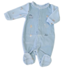 Macacão Prematuro Plush Delicado Azul - Image 3