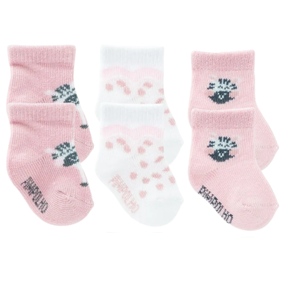 Kit Meias Prematuro Rosa