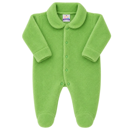 Macacão Prematuro Fleece Verde