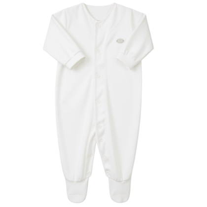 Macacão Prematuro Plush Luxo Premium Branco