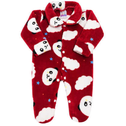 Macacão Prematuro Fleece Ursinhos