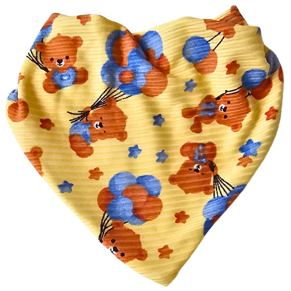 Bandana Prematuro Algodão Ursinho Feliz