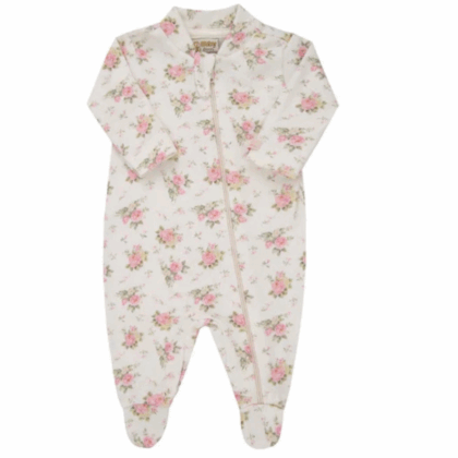 Macacão Prematuro Suedine Zíper