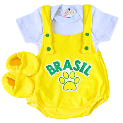 Jardineira Romper Prematuro Brasil