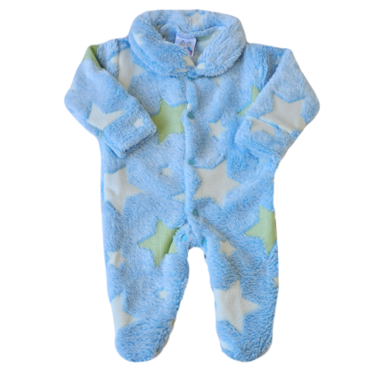 Macacão Prematuro Fleece Estrelinha