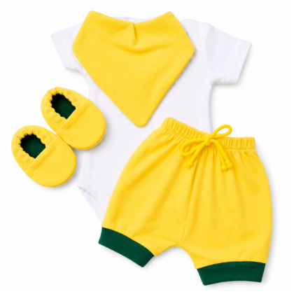Conjunto Shorts Prematuro Apressadinho Brasil